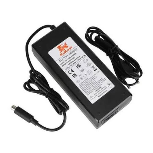Зарядний пристрій 54.6V 2A для Kukirin G2 Pro — адаптер з індикатором заряду, роз'єм DC і кабель
